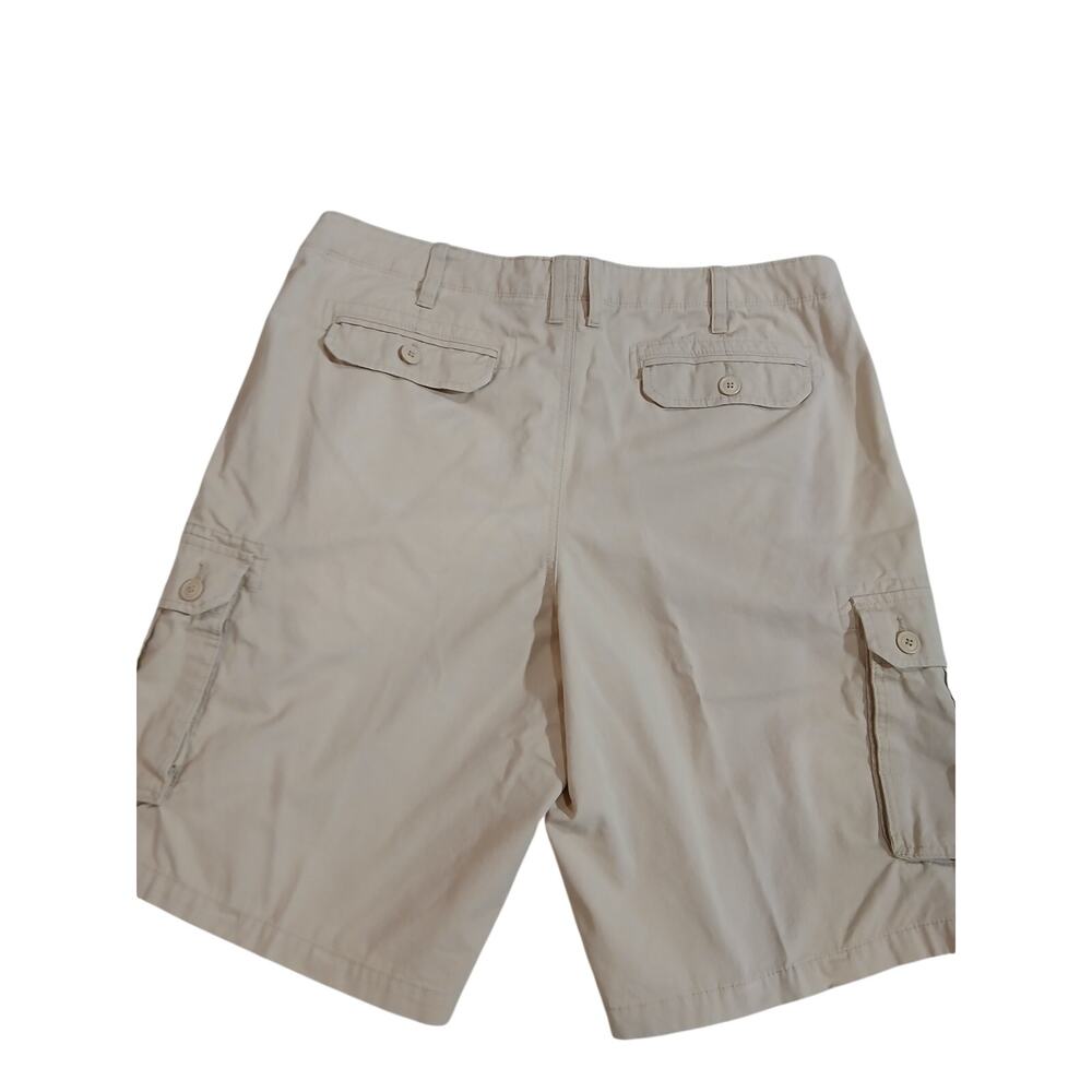 Sonoma Men's Cargo Shorts Size 40 Khaki 100 Cott